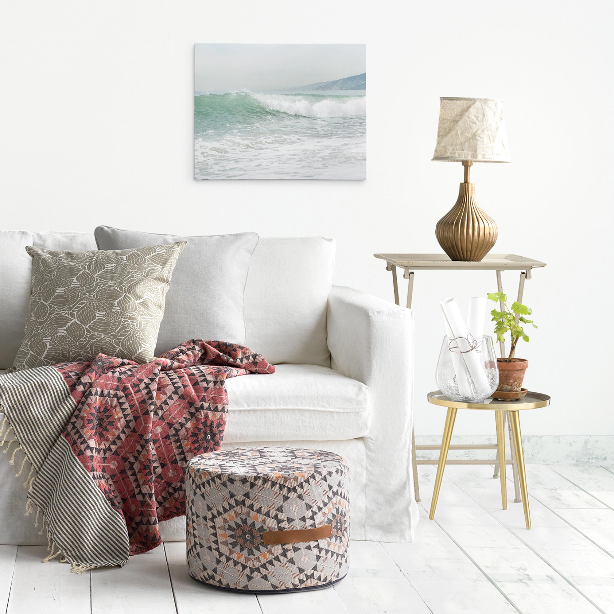 16x20 Coastal Canvas Print (Choose from 10+ Designs)