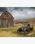 Rustic Farmhouse Print, 'Old Car at Bodie'