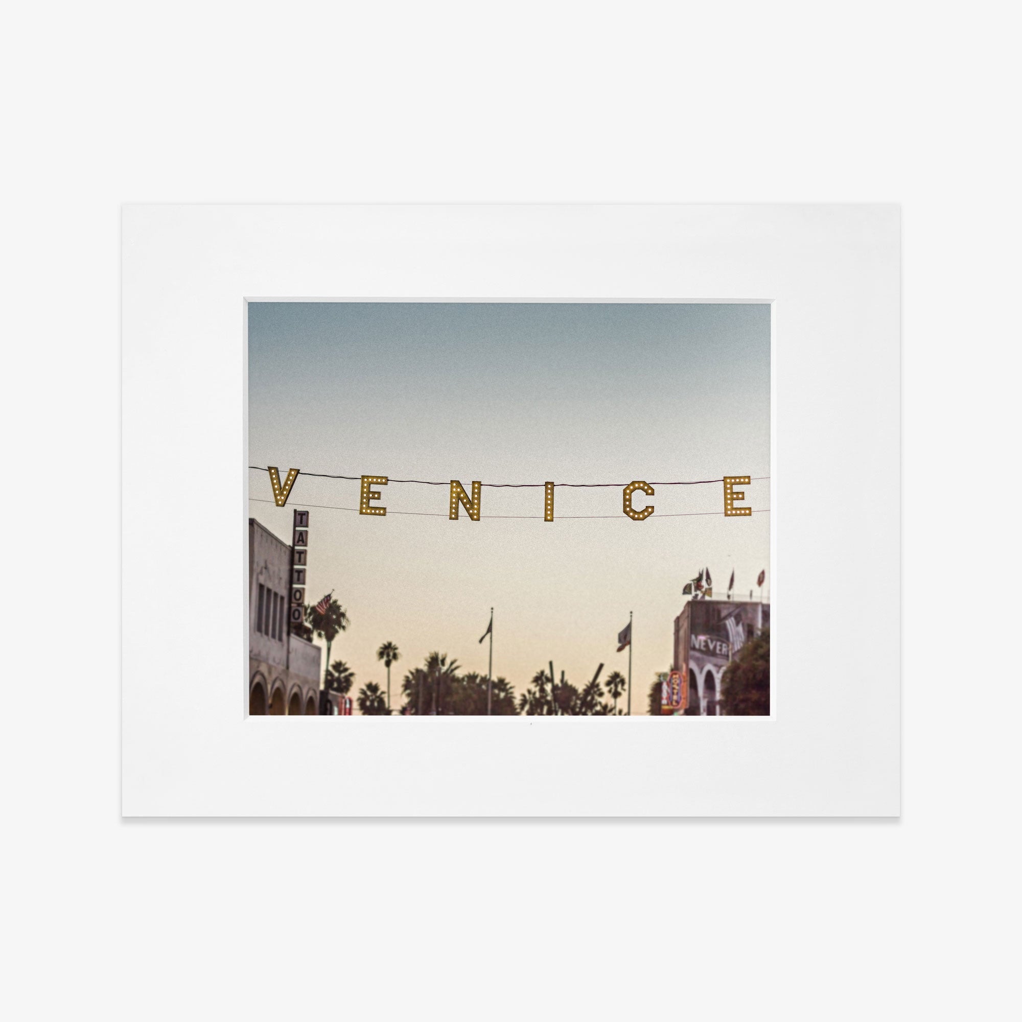 Venice Beach Sign Wall Art, &#39;Venice Sunset&#39;