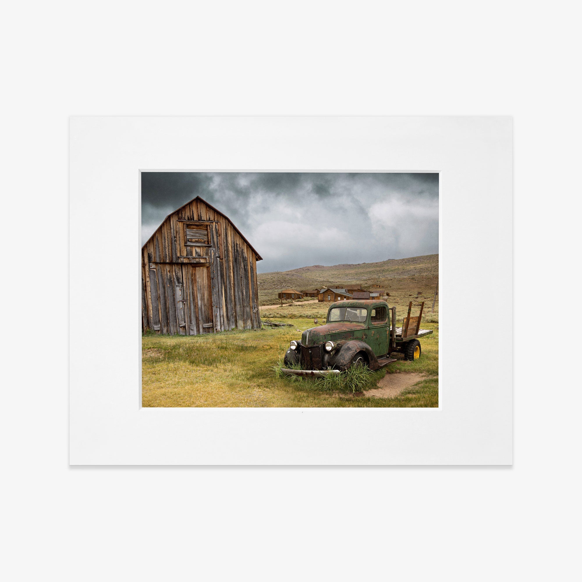 Rustic Farmhouse Print, &#39;Old Car at Bodie&#39;