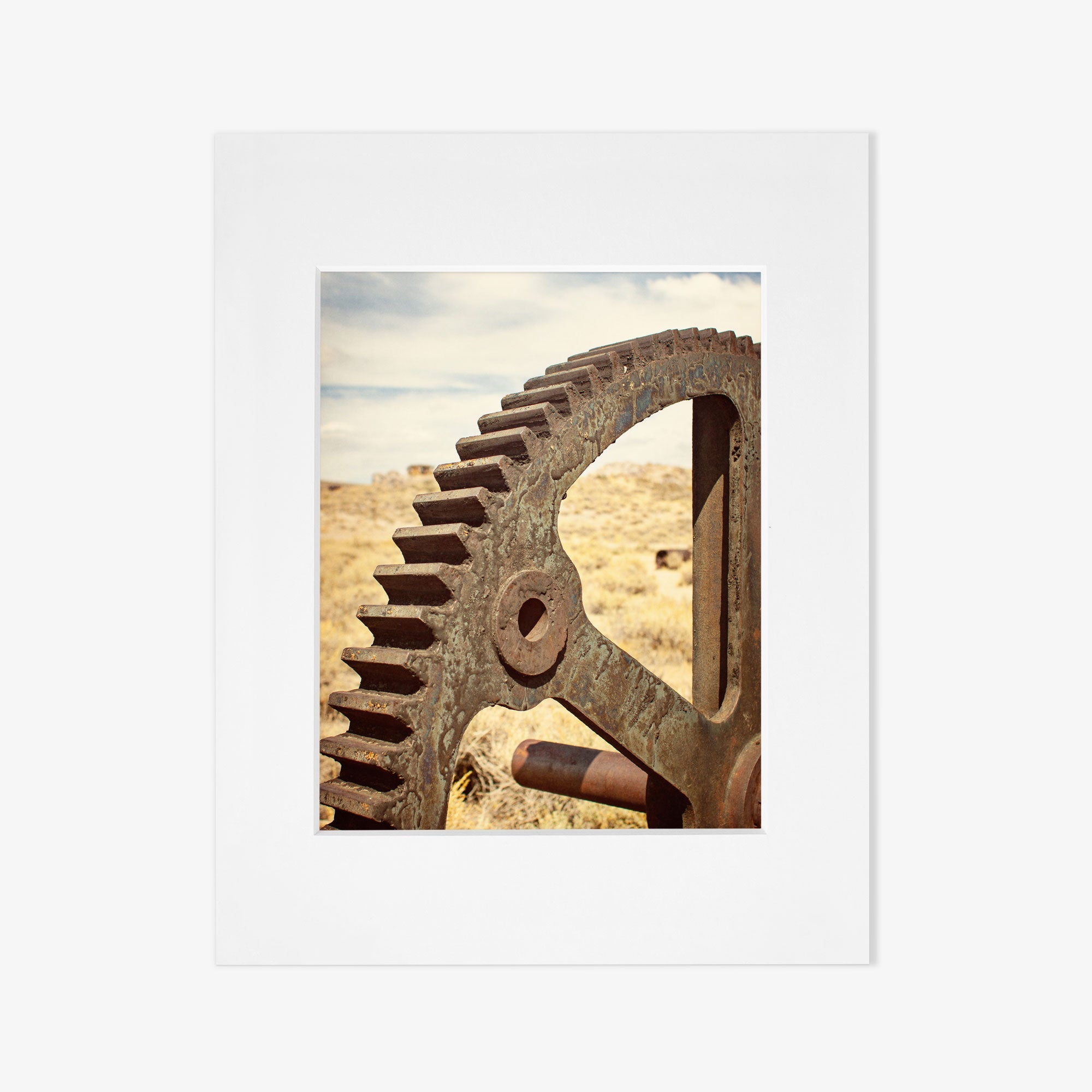 Rustic Industrial Wall Art, &#39;Giant Rusty Cog&#39;