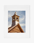 Rustic Farmnouse Wall Art, 'Old Church Tower'