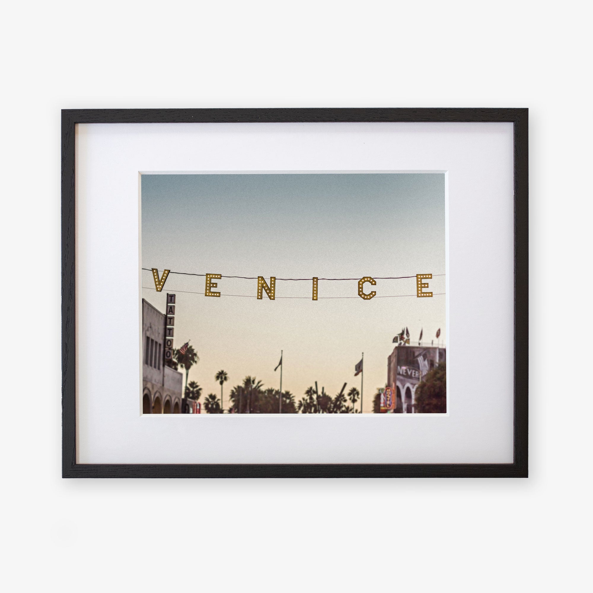 Venice Beach Sign Wall Art, &#39;Venice Sunset&#39;