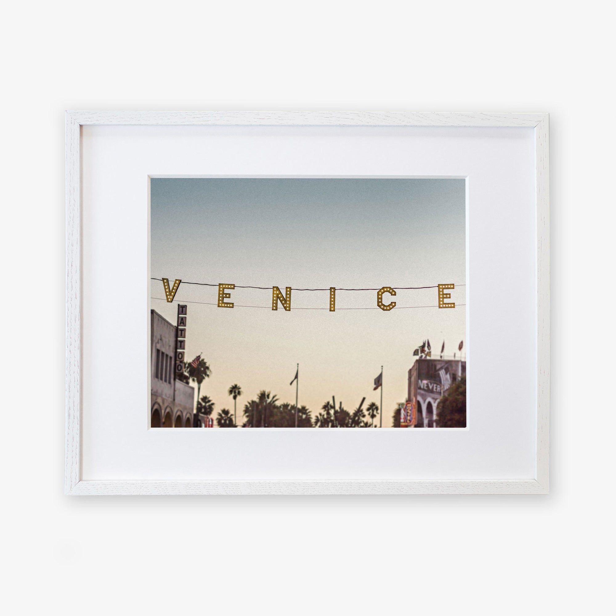 Venice Beach Sign Wall Art, &#39;Venice Sunset&#39;