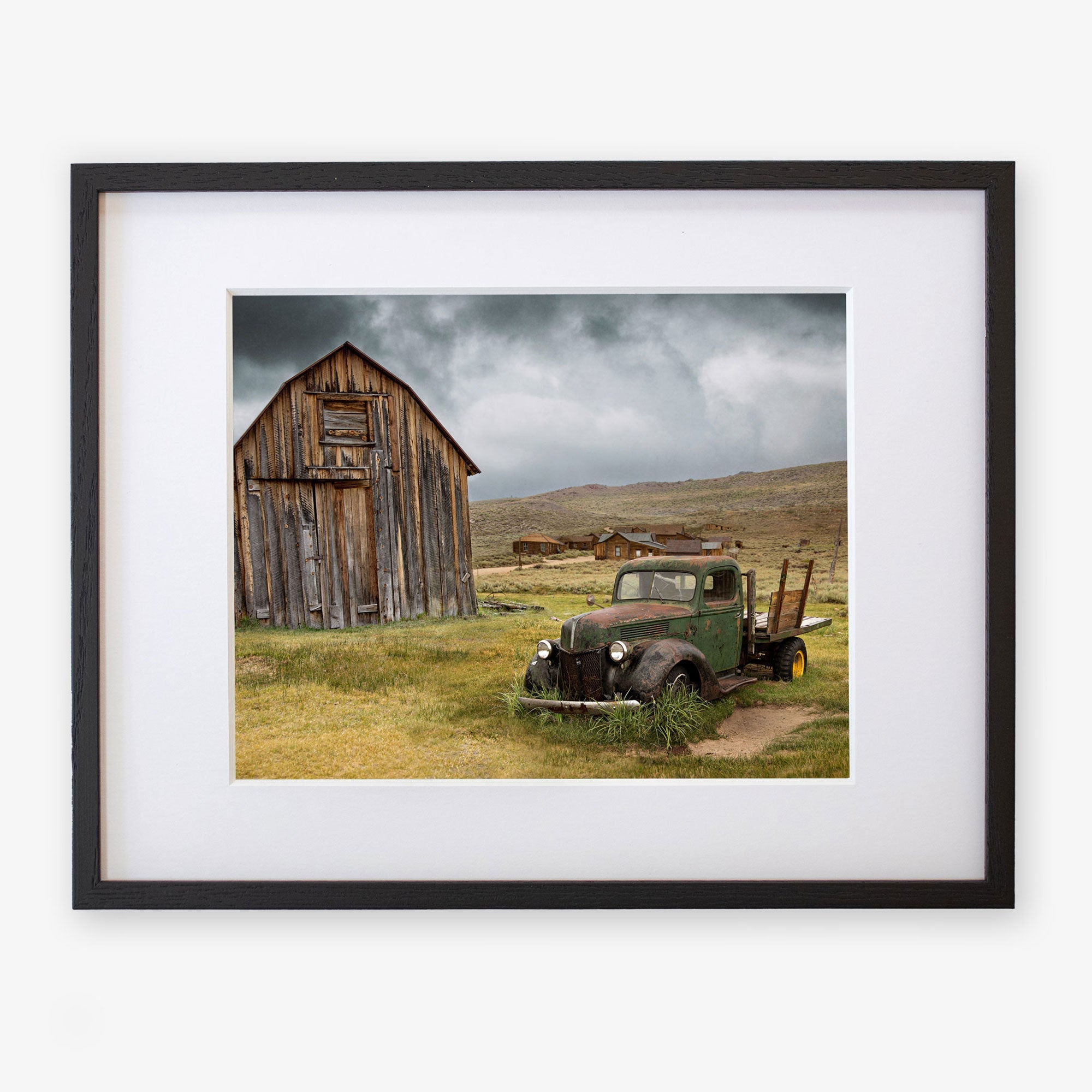 Rustic Farmhouse Print, &#39;Old Car at Bodie&#39;