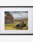 Rustic Farmhouse Print, 'Old Car at Bodie'