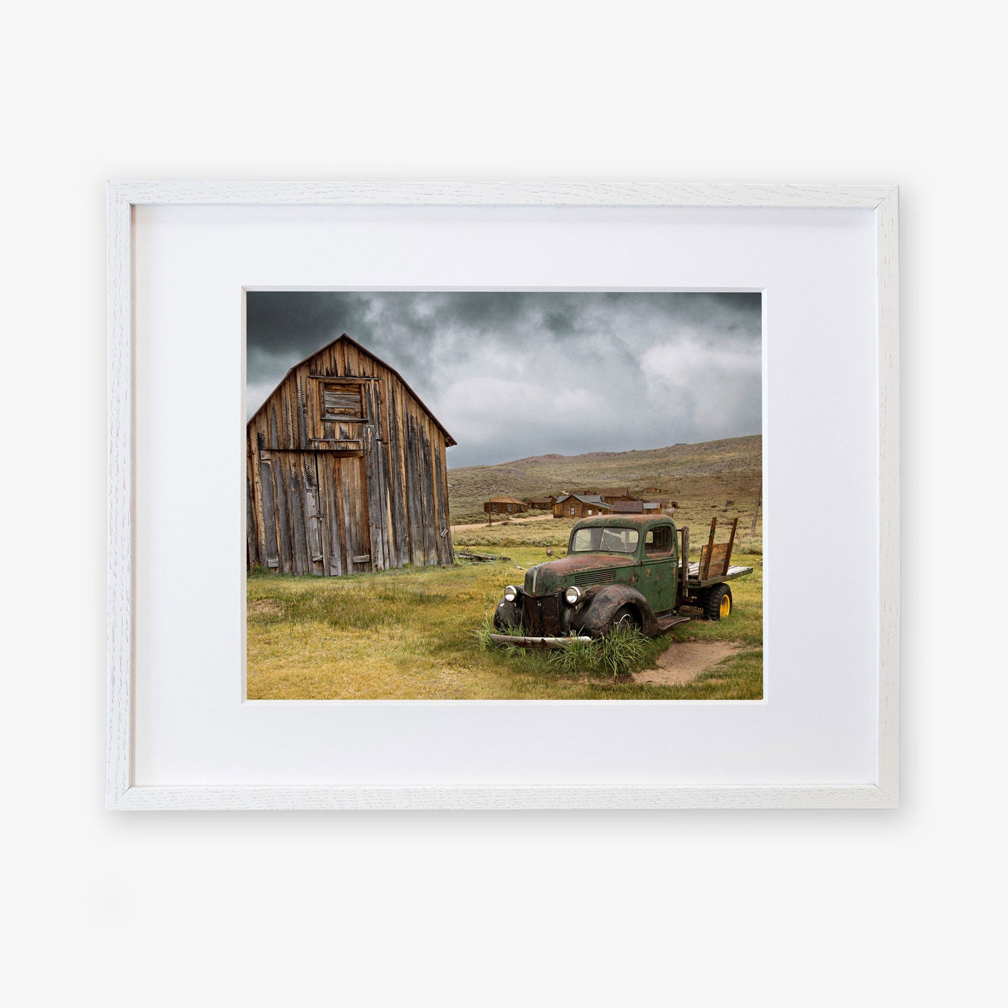 Rustic Farmhouse Print, &#39;Old Car at Bodie&#39;