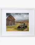 Rustic Farmhouse Print, 'Old Car at Bodie'