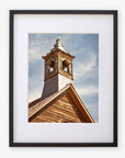 Rustic Farmnouse Wall Art, 'Old Church Tower'