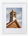 Rustic Farmnouse Wall Art, 'Old Church Tower'