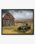 Rustic Farmhouse Print, 'Old Car at Bodie'