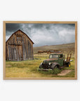 Rustic Farmhouse Print, 'Old Car at Bodie'