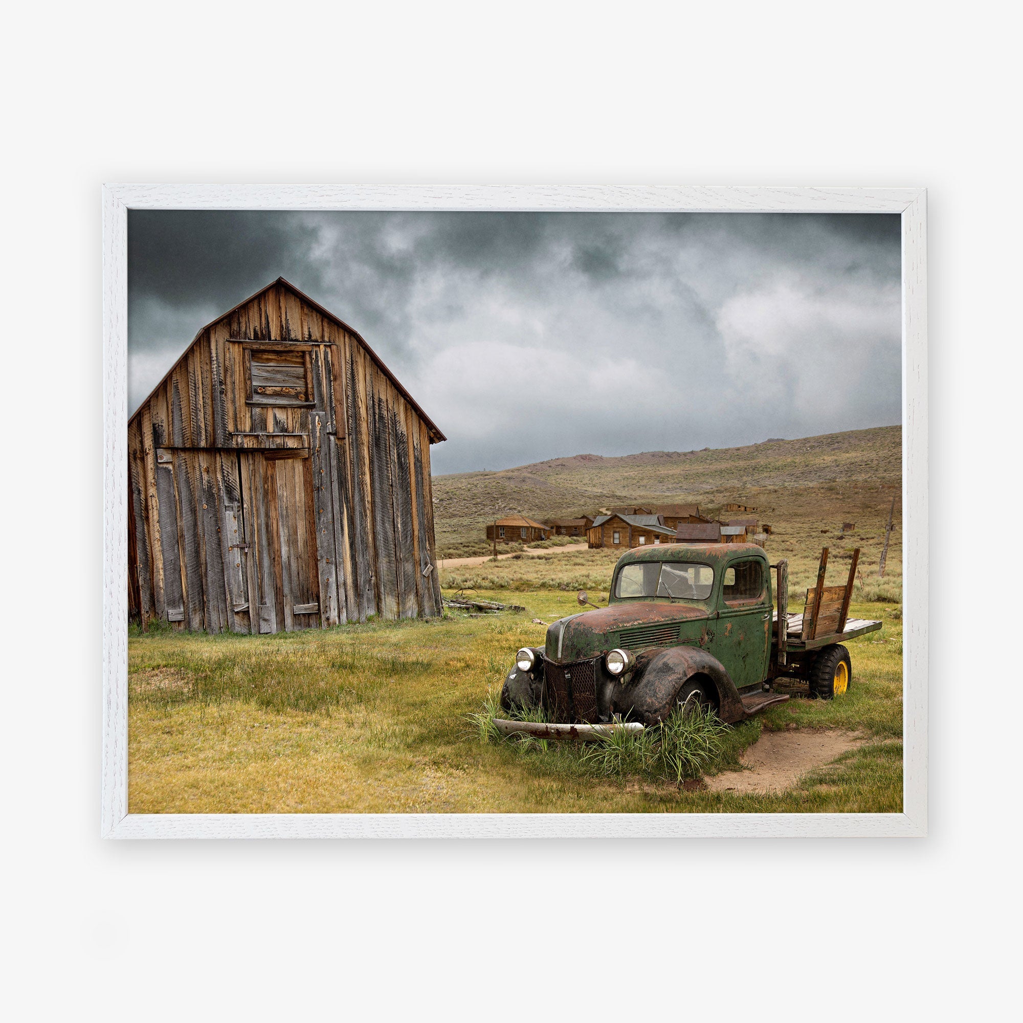 Rustic Farmhouse Print, &#39;Old Car at Bodie&#39;