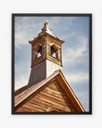 Rustic Farmnouse Wall Art, 'Old Church Tower'