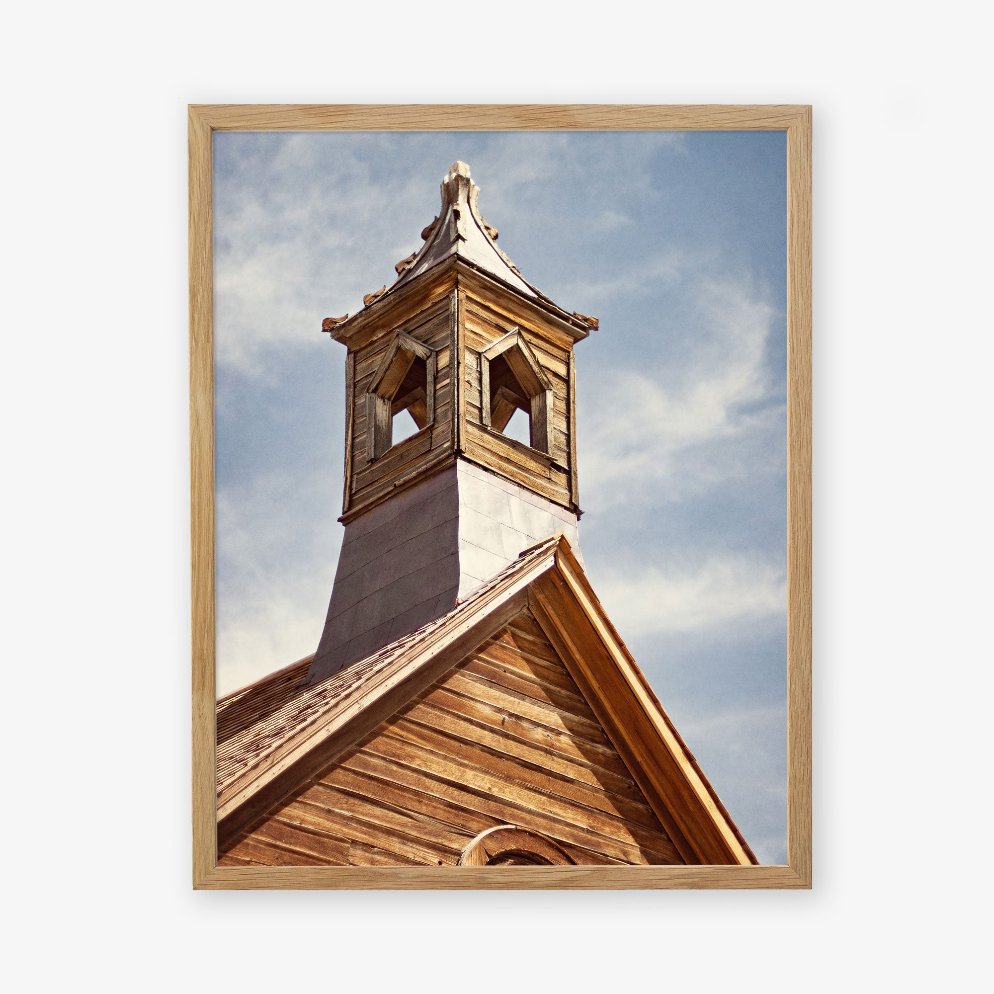 Rustic Farmnouse Wall Art, &#39;Old Church Tower&#39;